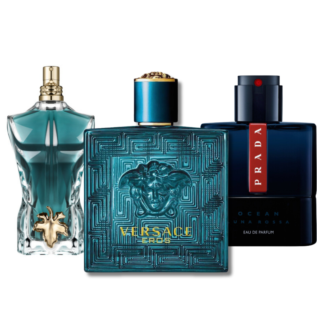 Combo van 3 Parfums - Prada Luna Rossa, Versace Eros, Le Beau (Eau de Parfum)