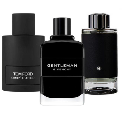 Combo van 3 parfums - Tom Ford Ombre Leather, Givenchy Gentleman, Montblanc Explorer (Eau de Parfum)