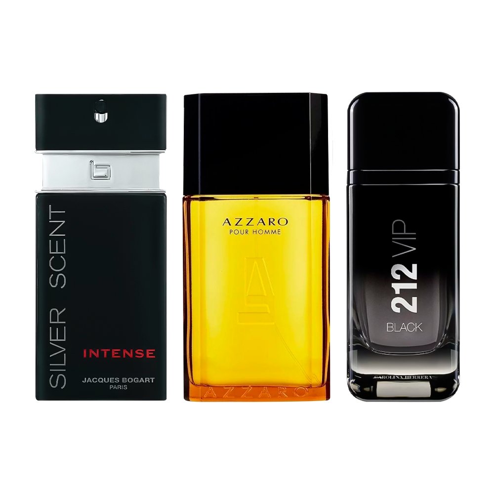 Combo van 3 Herenparfums - 212 VIP, 212 VIP MEN en 212 Black [100 ml elk]